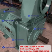 DC Motor 110 KW | Khách hàng: Công ty URC