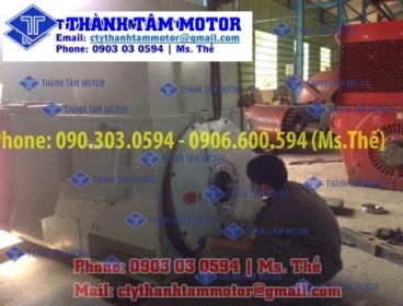 Bảo trì motor điện AC 1800 KW - 6.3 KV | Khách hàng: Nhôm Lâm Đồng - Vinacomin