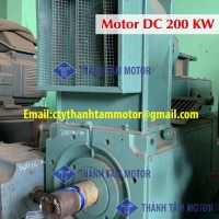 DC Motor 200 KW | Tình trạng: Có sẵn