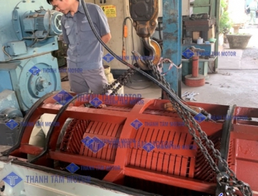 Sửa chữa Motor điện 1200 KW | Công ty Phân Bón Việt Nhật (2019)