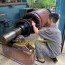 Rotor motor điện 1600 KW đang trong quá trình bảo trì và sửa chữa
