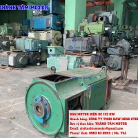 DC Motor 132 KW | Khách hàng: Công ty Baw Heng Steel Việt Nam
